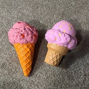 jumbo slow rising ice cream 2 piece set